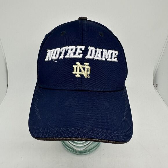 Notre Dame Fighting Irish Hat Cap Fitted Youth One Size NCAA Football Adidas - Picture 2 of 8
